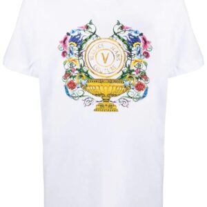 Versace Jeans Couture logo-print cotton T-shirt