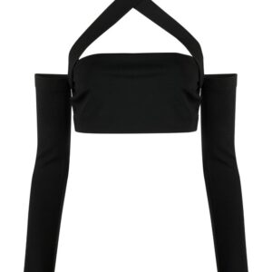 Dolce & Gabbana cross-strap cut-out top