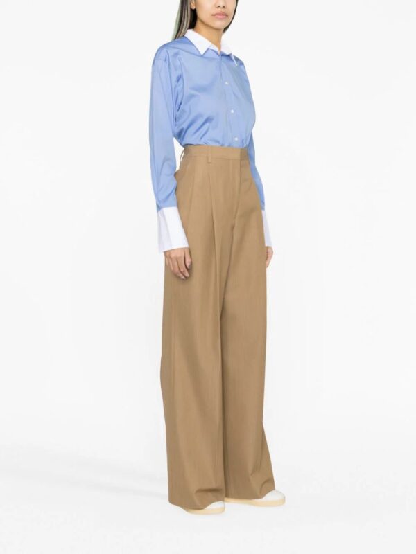 Polo Ralph Lauren  contrast-trim long-sleeve shirt - Image 3