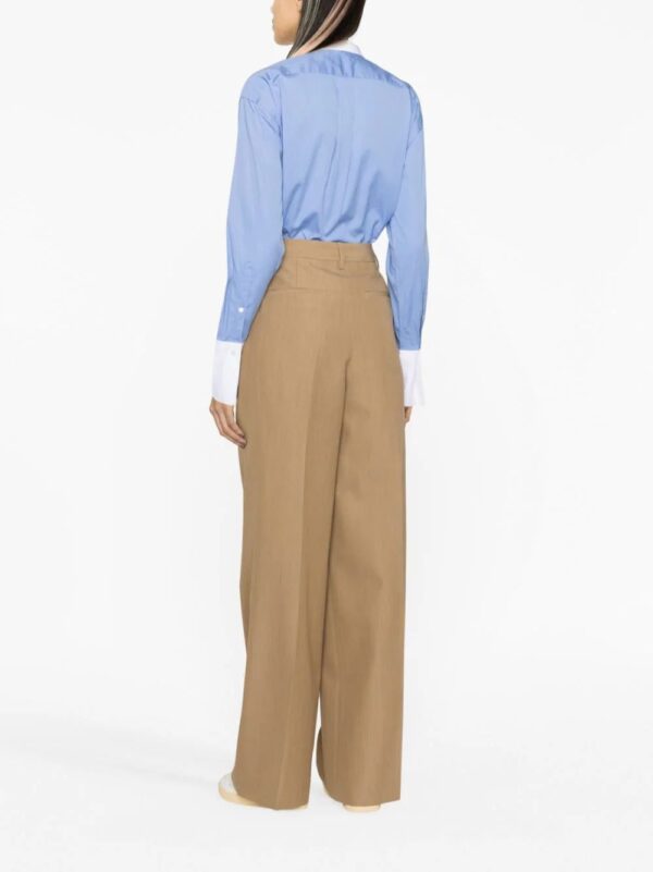 Polo Ralph Lauren  contrast-trim long-sleeve shirt - Image 4