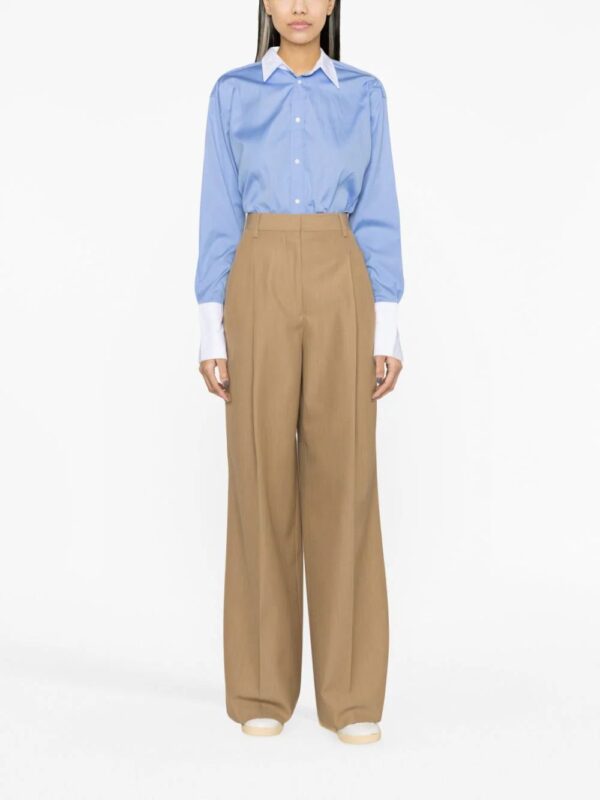 Polo Ralph Lauren  contrast-trim long-sleeve shirt - Image 2