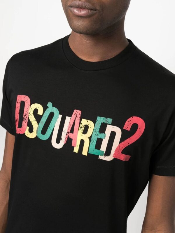 Dsquared2  logo-print cotton T-shirt - Image 4