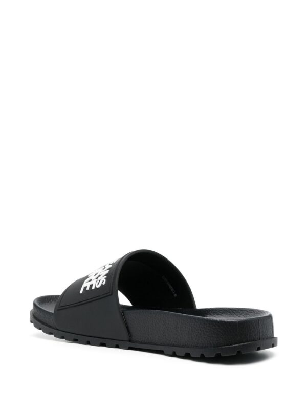 Versace Jeans Couture logo-print slides - Image 3