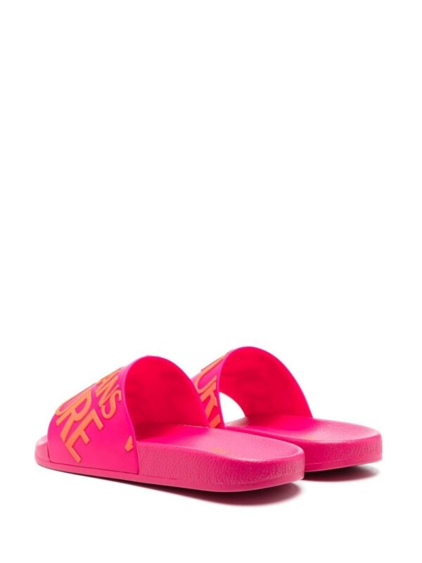 Versace Jeans Couture logo-print slides - Image 3