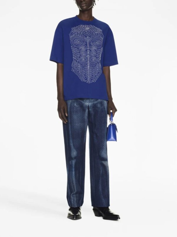 Off-White  body stitch T-shirt - Image 2