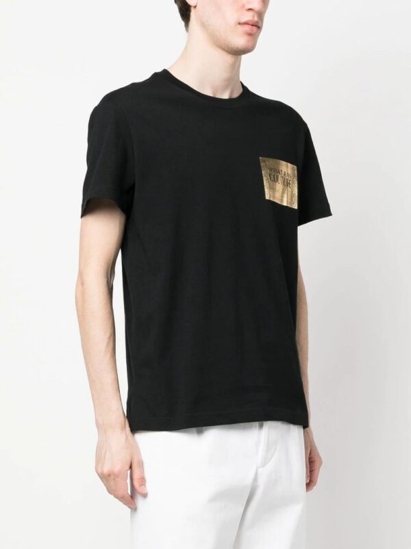 Versace Jeans Couture  logo-print cotton T-shirt - Image 3