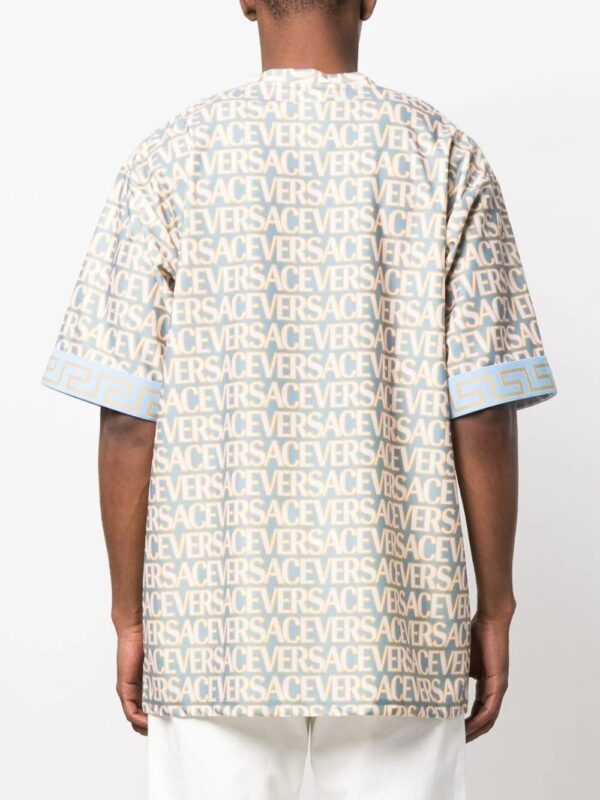 Versace  Versace Allover-print T-shirt - Image 3