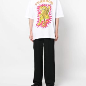Versace Roar-print cotton T-shirt