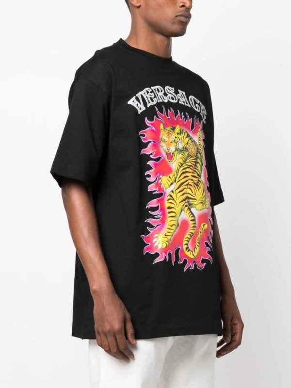 Versace  Roar-print cotton T-shirt - Image 2