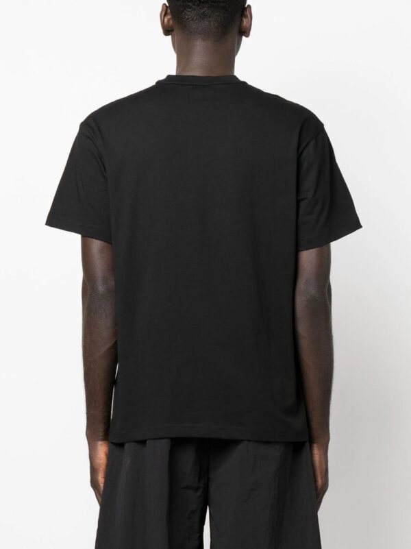 Versace Jeans Couture  chain-link print cotton T-shirt - Image 4