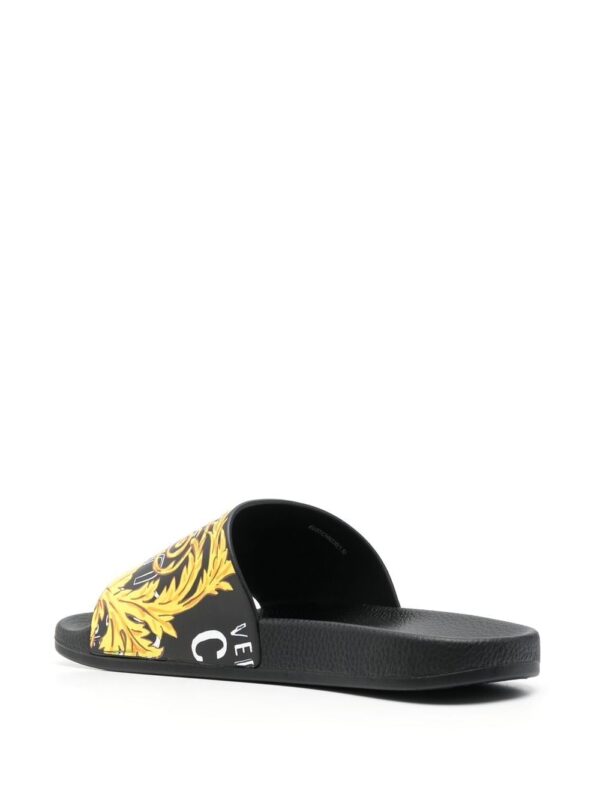 Versace Jeans Couture Barocco' print slides - Image 3