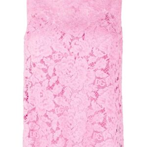 Dolce & Gabbana floral lace sleeveless top