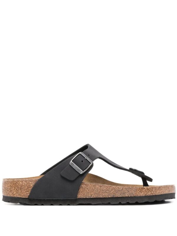 Birkenstock buckle-detail flip flop sandals