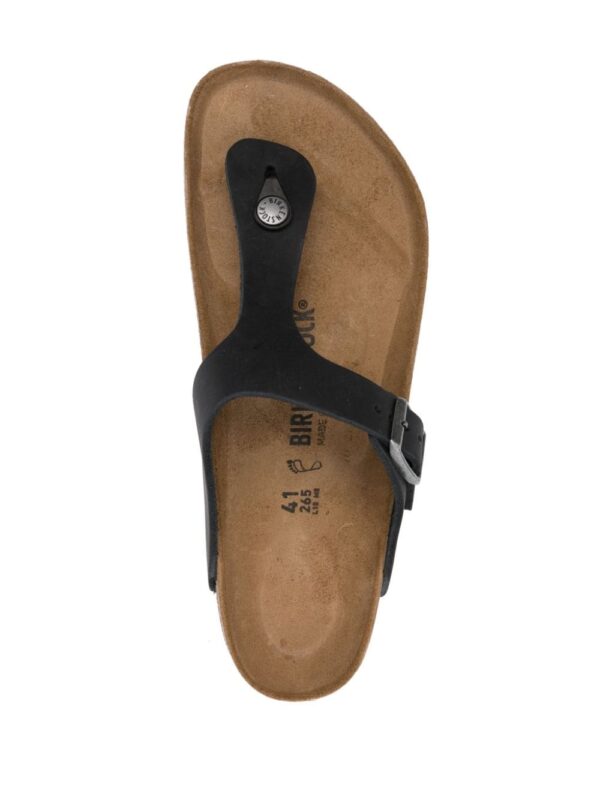 Birkenstock buckle-detail flip flop sandals - Image 4