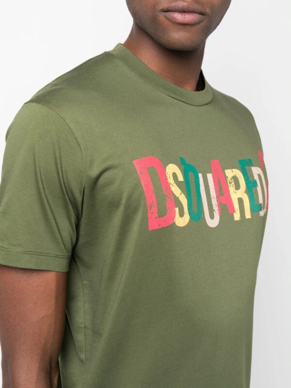 Dsquared2  logo-print cotton T-shirt - Image 4