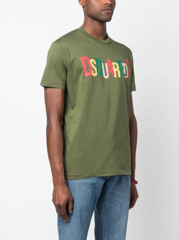 Dsquared2  logo-print cotton T-shirt - Image 2