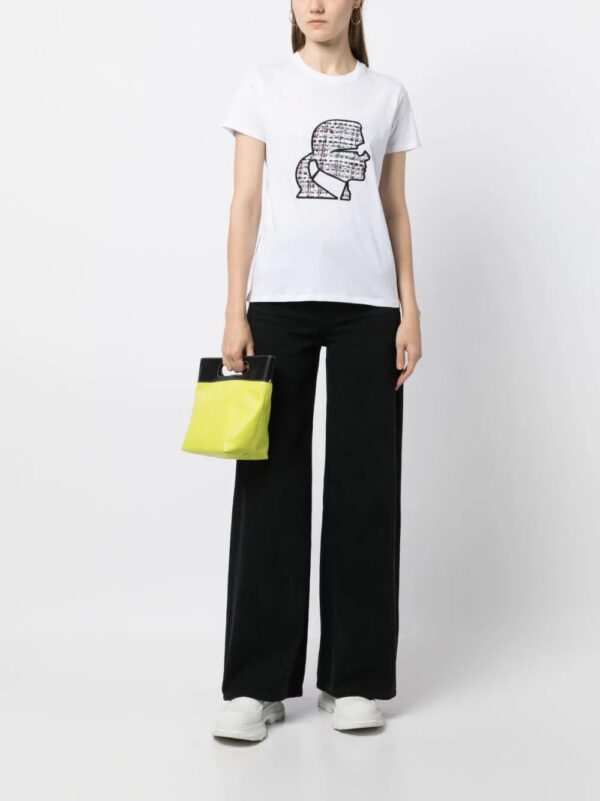 Karl Lagerfeld  cotton logo-print T-shirt - Image 2