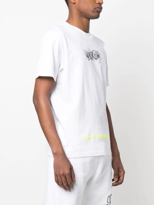 Off-White  graphic-print cotton T-shirt - Image 3