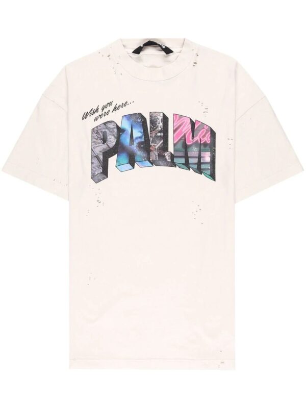 Palm Angels  Palm Sign-print T-shirt