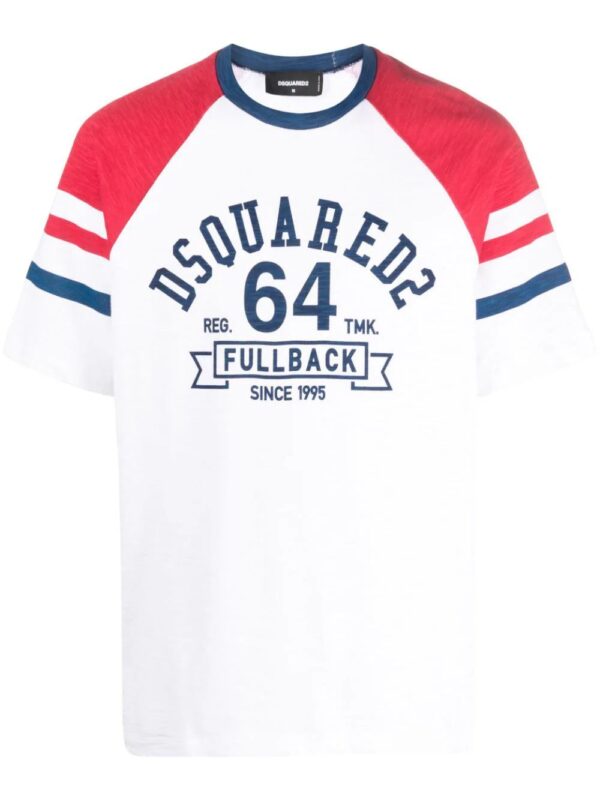 Dsquared2  colour-block logo T-shirt