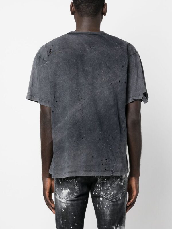 Dsquared2  graphic-print distressed T-shirt - Image 3