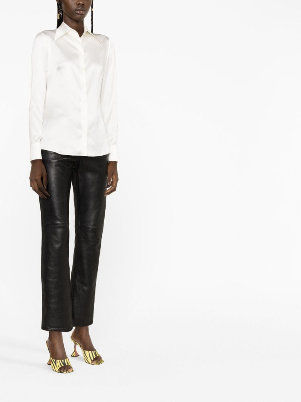 Dolce & Gabbana long-sleeve silk shirt - Image 4