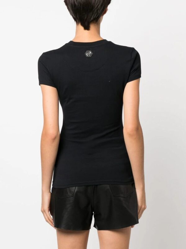 Philipp Plein  graffiti logo-print T-shirt - Image 4