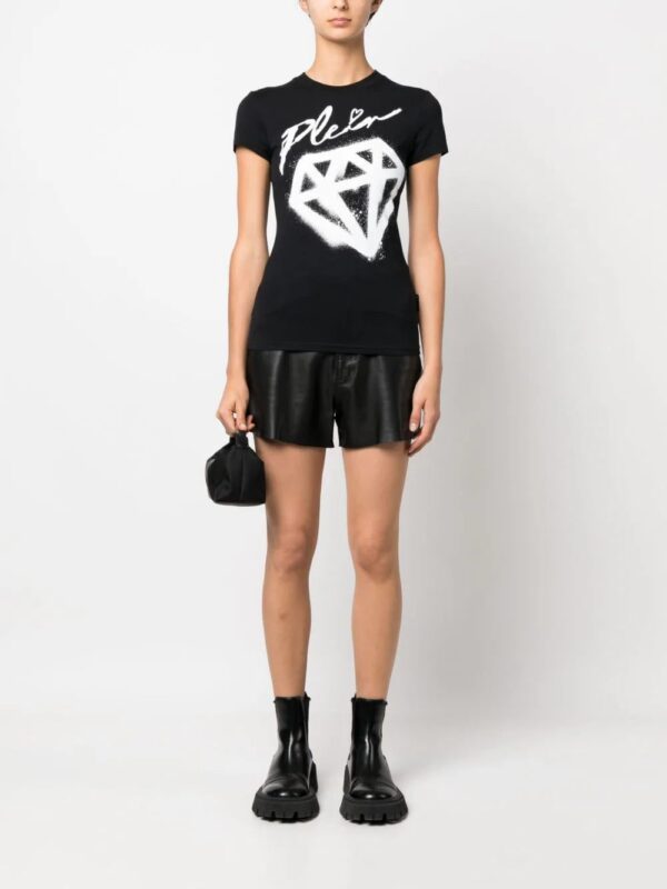 Philipp Plein  graffiti logo-print T-shirt - Image 2