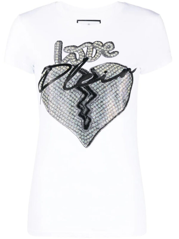 Philipp Plein  love-print short-sleeve T-shirt