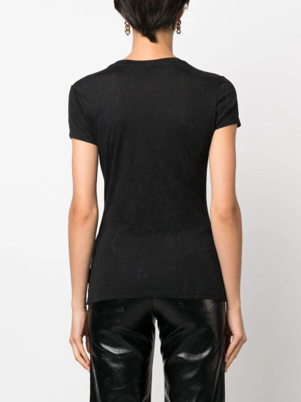 Philipp Plein  diamond rhinestone-embellished T-shirt - Image 4