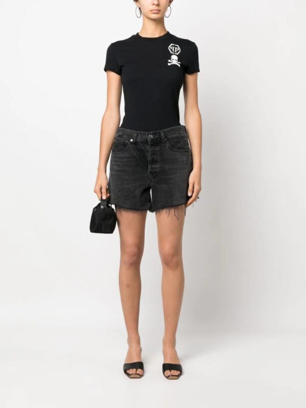 Philipp Plein  Skull & Bones round-neck T-shirt - Image 2