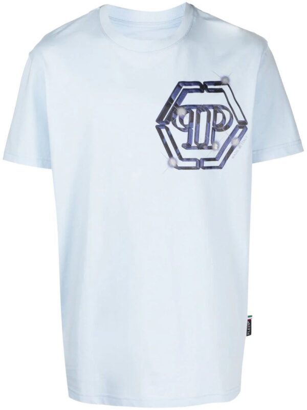 Philipp Plein  logo-print cotton T-shirt