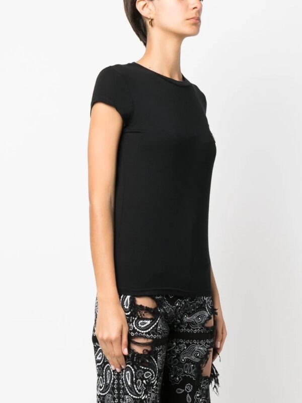 Philipp Plein  logo-patch T-shirt - Image 3