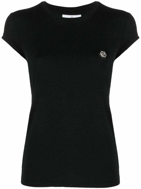 Philipp Plein  logo-patch T-shirt
