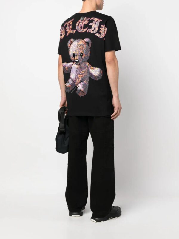 Philipp Plein  teddy bear-print cotton T-shirt - Image 2
