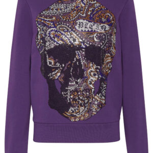 Philipp Plein  rhinestone-embellished cotton sweatshirt