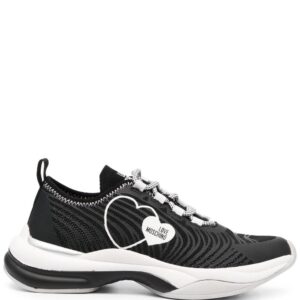 Love Moschino heart-print low-top sneakers