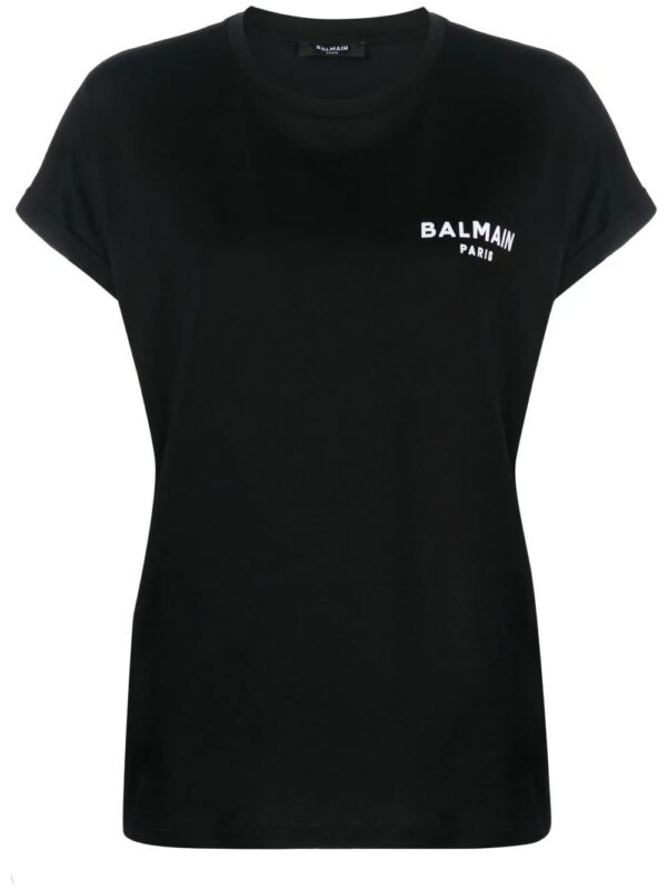 Balmain  logo-print cotton T-shirt