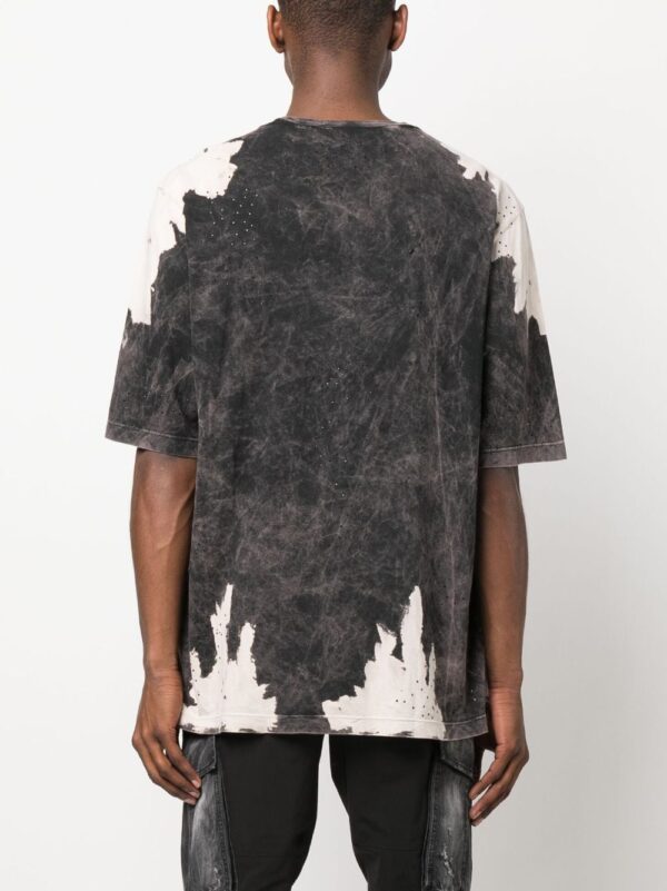 Dsquared2  logo-print tie-dye T-shirt - Image 4
