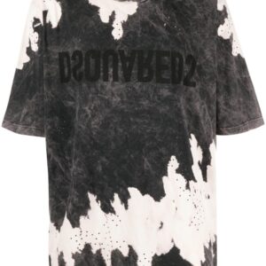 Dsquared2  logo-print tie-dye T-shirt