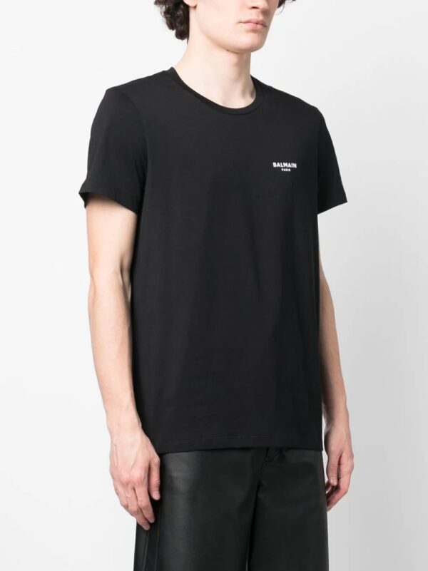 Balmain  logo-print short-sleeve T-shirt - Image 3