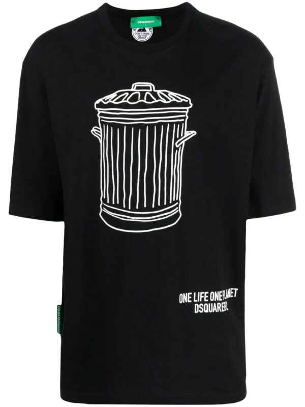 Dsquared2  graphic-print organic cotton T-shirt