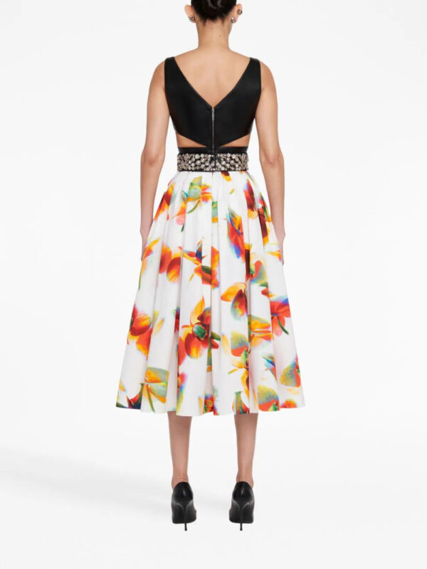 Alexander McQueen  wrap-around leather bustier top - Image 4