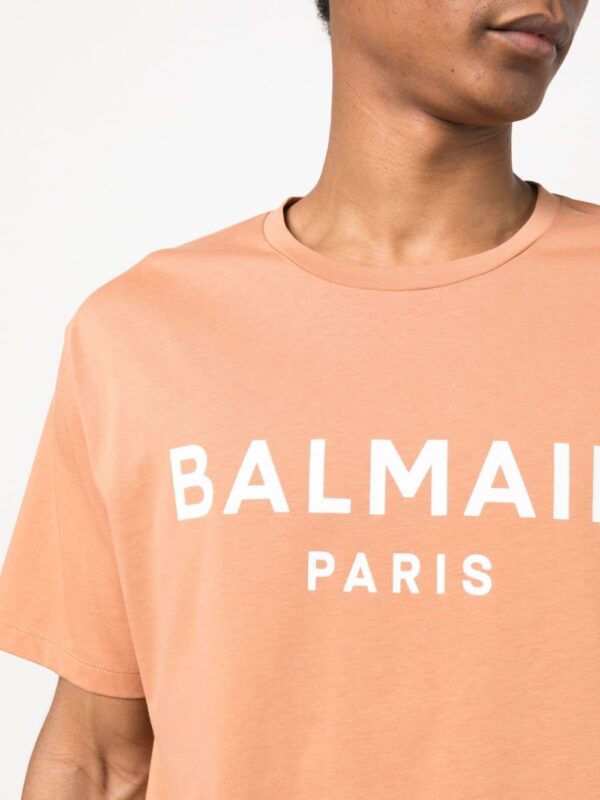 Balmain  logo-print cotton T-shirt - Image 4