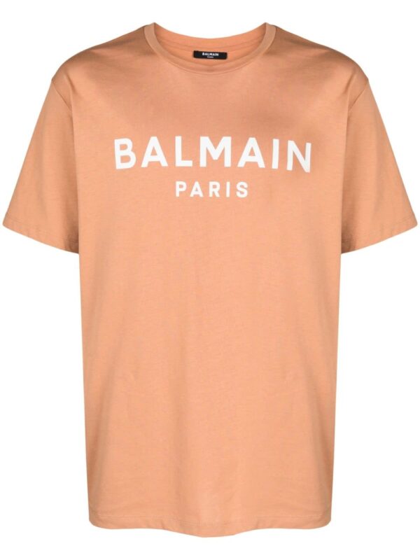 Balmain  logo-print cotton T-shirt