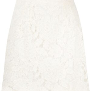 Dolce & Gabbana  floral-lace miniskirt