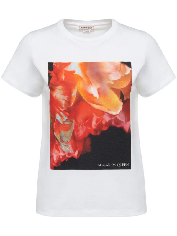 Alexander McQueen  graphic-print short-sleeve T-shirt