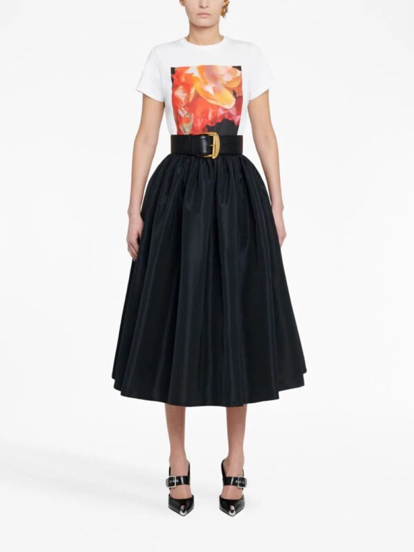 Alexander McQueen  graphic-print short-sleeve T-shirt - Image 2