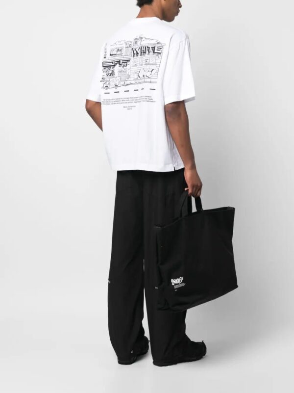 Off-White  logo-print cotton T-shirt - Image 2
