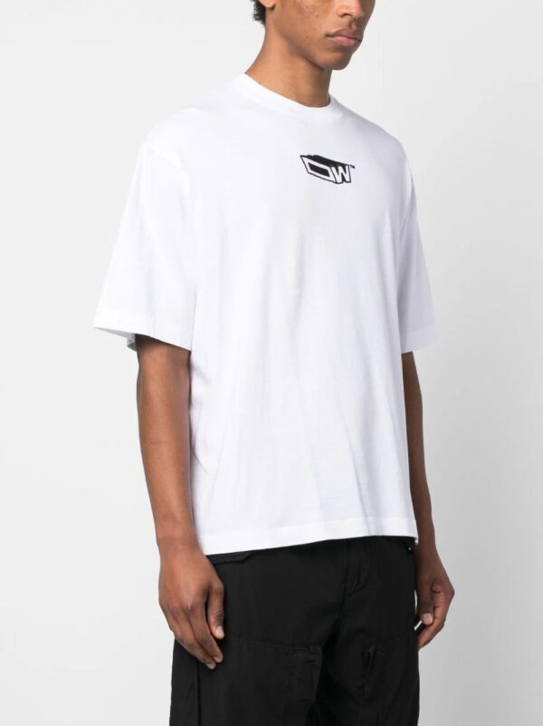 Off-White  logo-print cotton T-shirt - Image 4